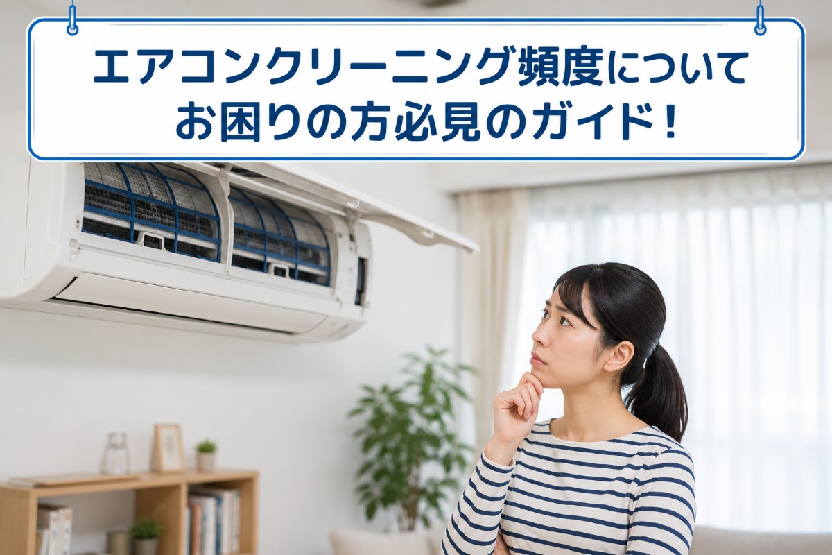 エアコンクリーニング頻度についてお困りの方必見のガイド！